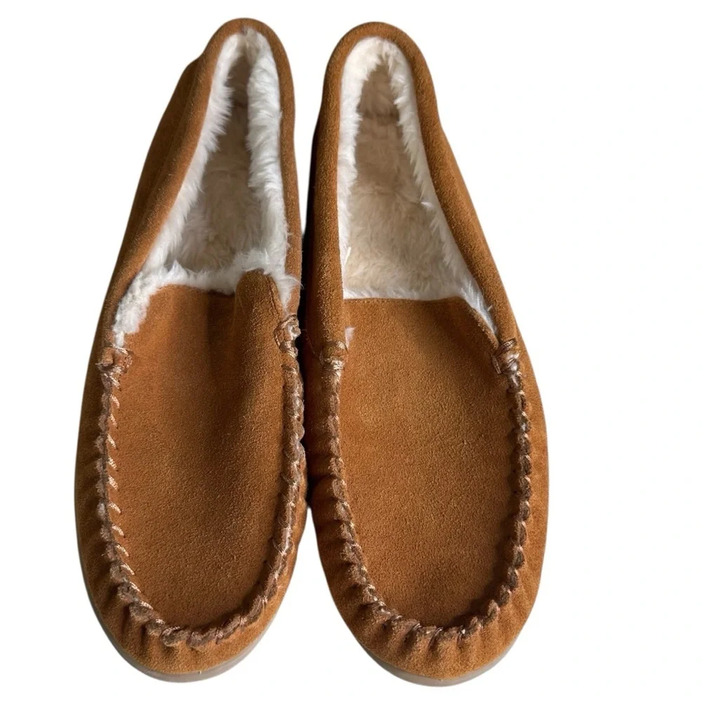 J. Crew Men’s Suede Scuff Slippers. Size 11